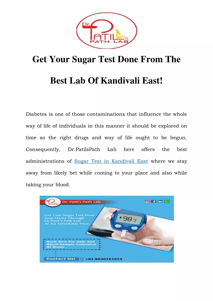 get your sugar test done from the