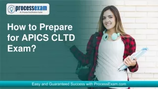 how to prepare for apics cltd exam