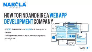 How to Hire a Web App Development Company in USA - The Complete Guide