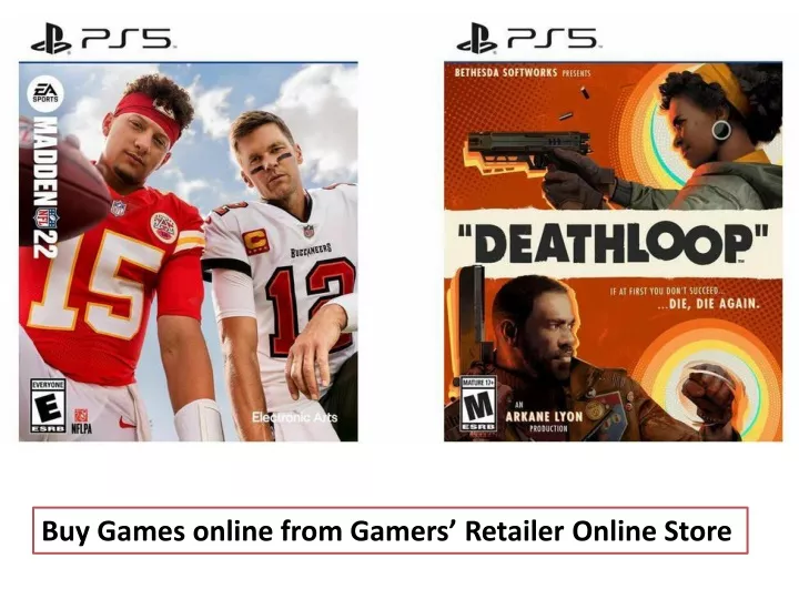 buy games online from gamers retailer online store