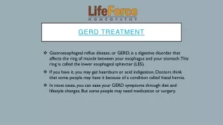 GERD Treatment