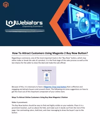 how to attract customers using magento