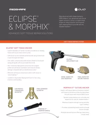 Eclipse® Soft Tissue Anchor - Enovis Eclipse®