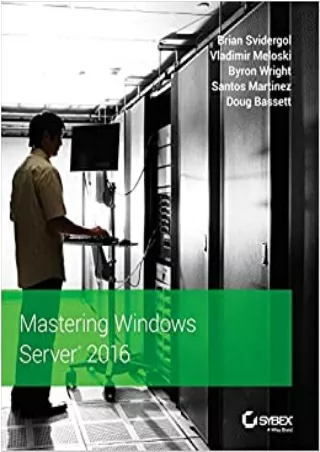 DOWNLOAD Mastering Windows Server 2016