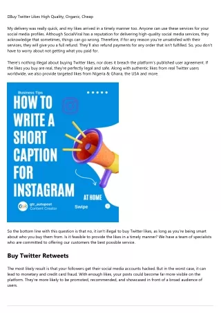 buy twitter likes high quality organic cheap