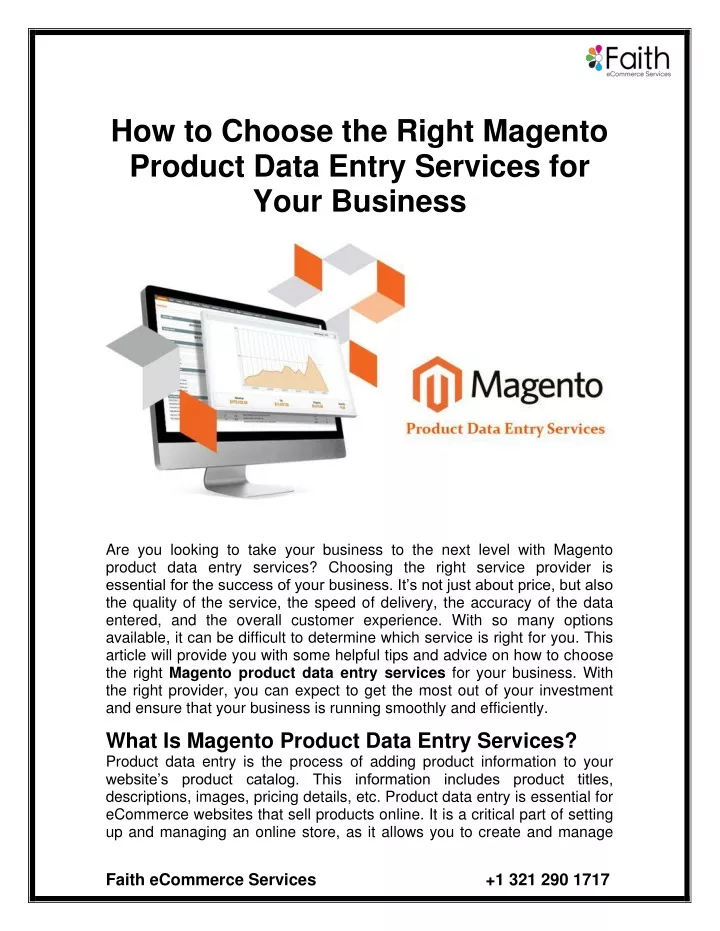 how to choose the right magento product data