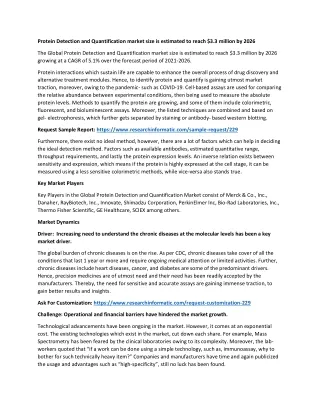 protein detection and quantification market size