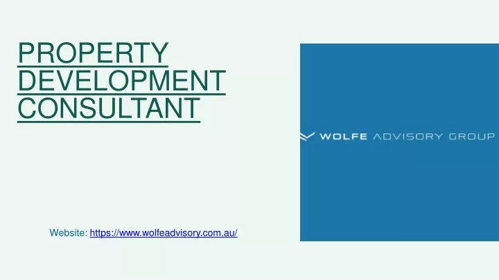 property development consultant