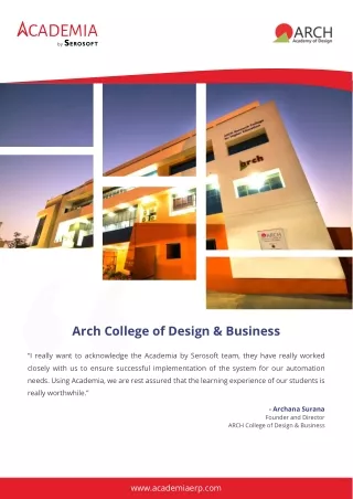 Arch-College-of-Design-_-Business | College ERP Software - College ERP