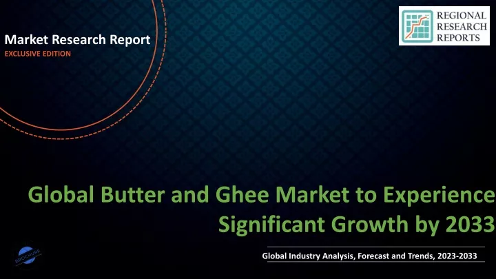 market research report exclusive edition