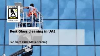 Best Glass cleaning in UAE