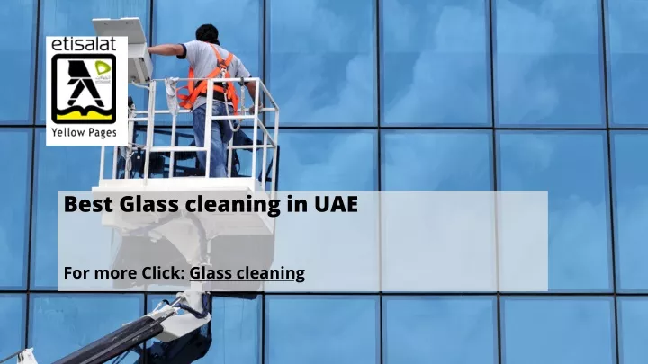 best glass cleaning in uae