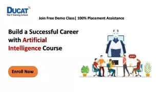 Build a Successful Career with Artificial Intelligence Course