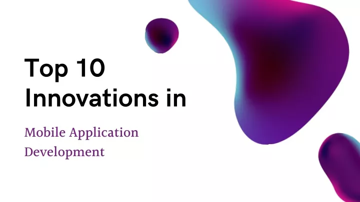 top 10 innovations in