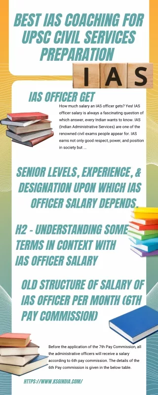 Check Out How Much Salary The IAS Officer Get - KSG India
