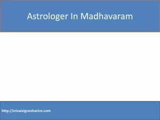 Astrologer In Madhavaram