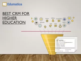 CRM for higher education