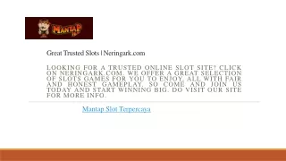 great trusted slots neringark com