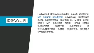 hollywood elokuvastudioiden laajalti