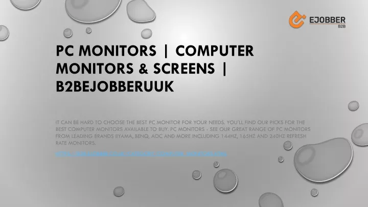 pc monitors computer monitors screens b2bejobberuuk