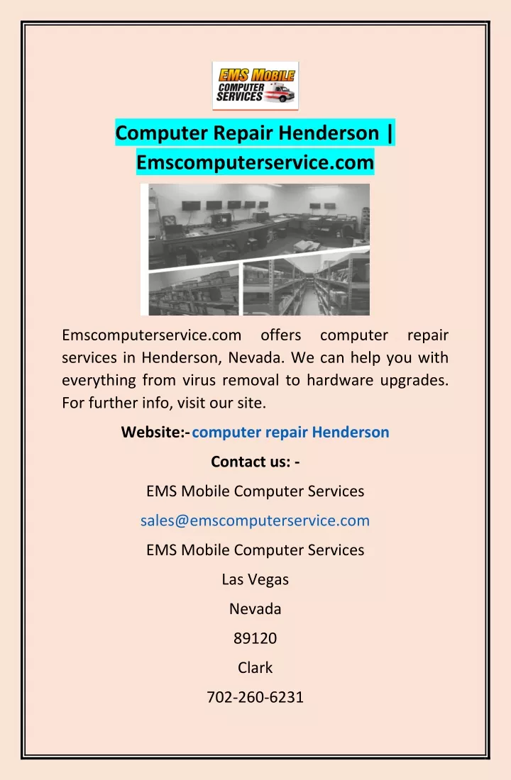 computer repair henderson emscomputerservice com