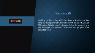 nba 2k23 mt