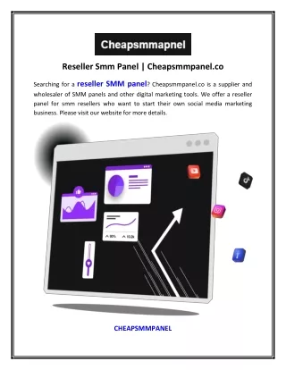 Reseller Smm Panel | Cheapsmmpanel.co