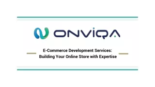 E-Commerce Development Services_ Building Your Online Store with Expertise