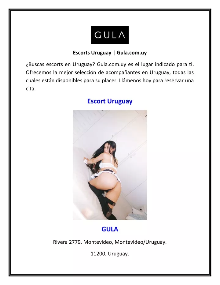escorts uruguay gula com uy