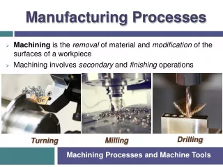 manufacturing processes