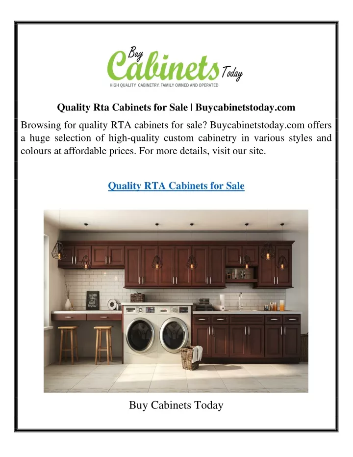 quality rta cabinets for sale buycabinetstoday com