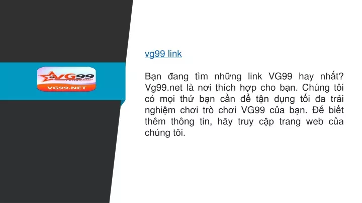 vg99 link b n ang t m nh ng link vg99