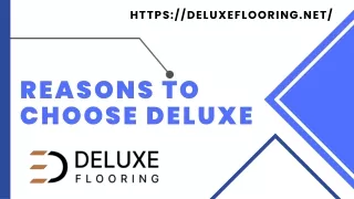 Reasons to Choose Deluxe