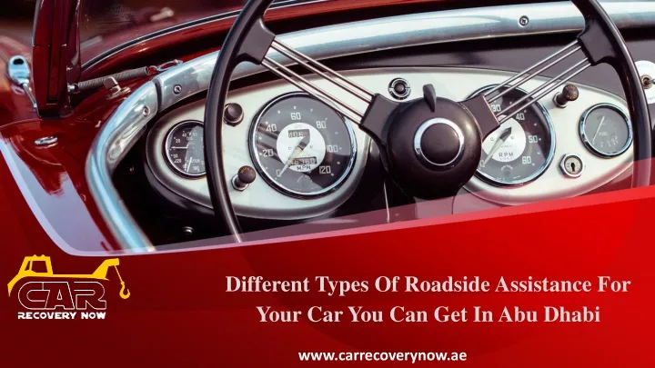 different types of roadside assistance for your