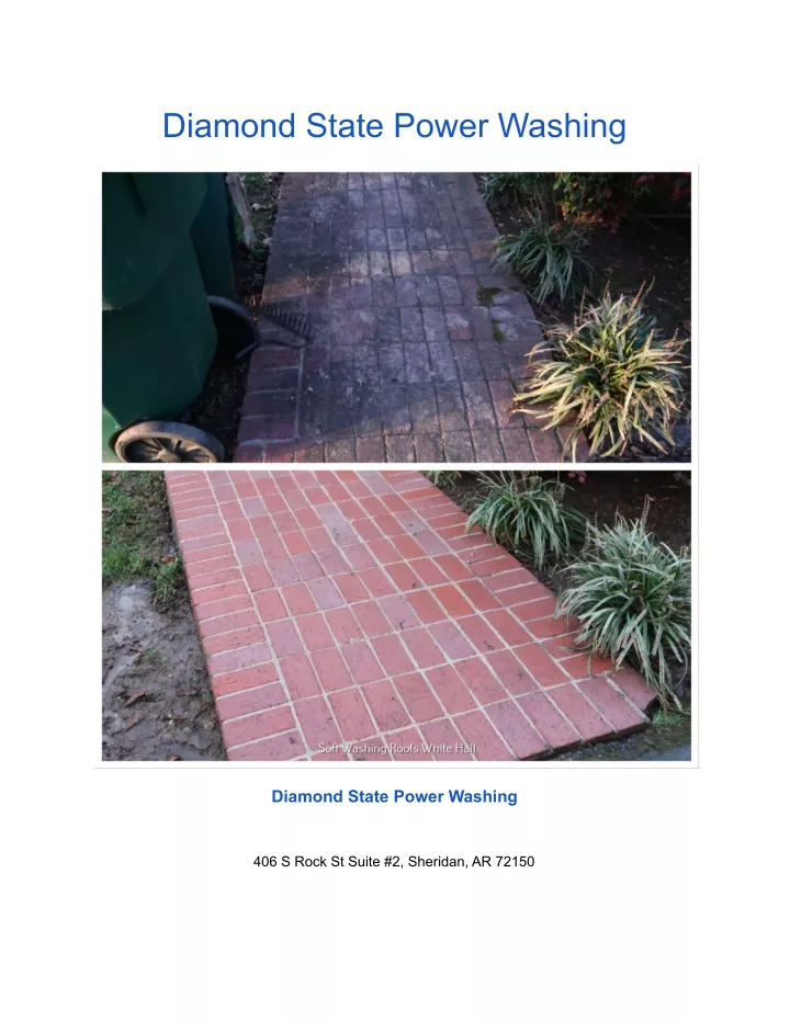 diamond state power washing