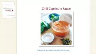 Chili Capsicum Sauce
