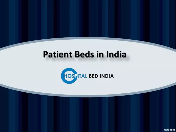 patient beds in india