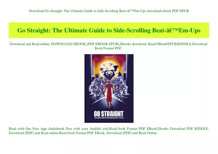 download go straight the ultimate guide to side