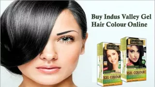 Buy Indus Valley PPD Free, Chemical free Gel Hair Colour Online