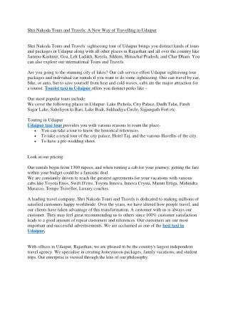 Shri Nakoda Tours and Travels (2)