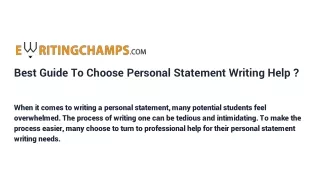 best-guide-to-choose-personal-statement-writing-help