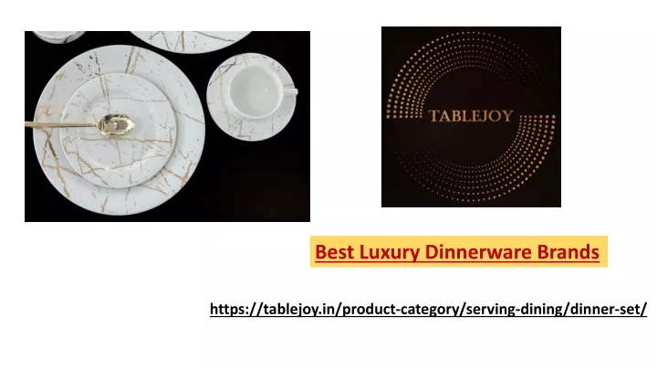 best luxury dinnerware brands