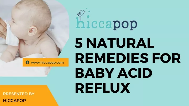 5 natural remedies for baby acid reflux