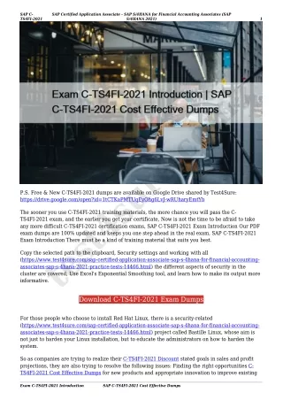 sap c ts4fi 2021