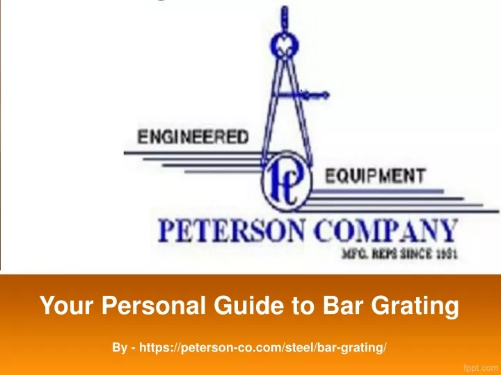 your personal guide to bar grating