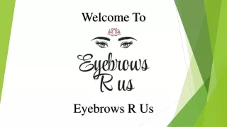 welcome to