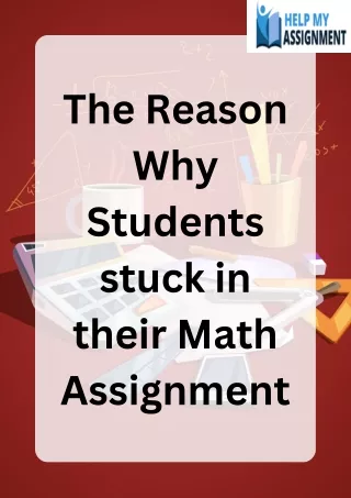The reason why students stuck in their Math Assignment