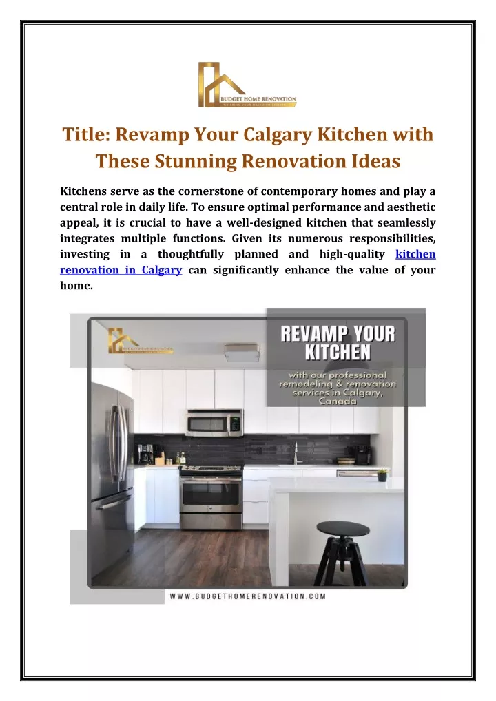 title revamp your calgary kitchen with these