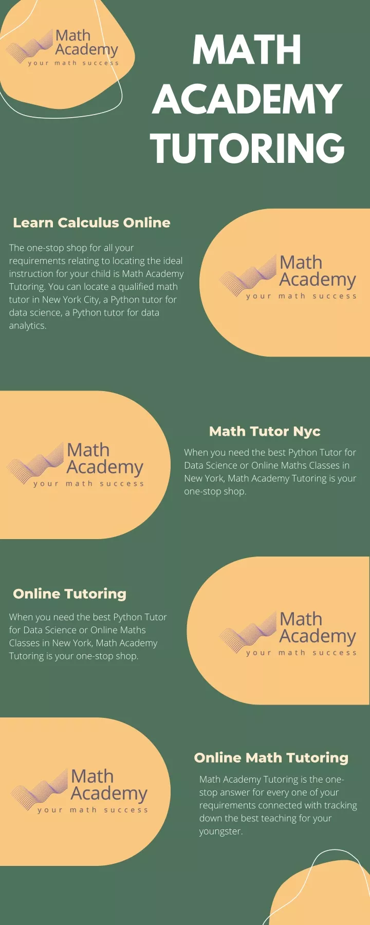 math academy tutoring