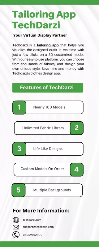 Online Tailoring App - TechDarzi